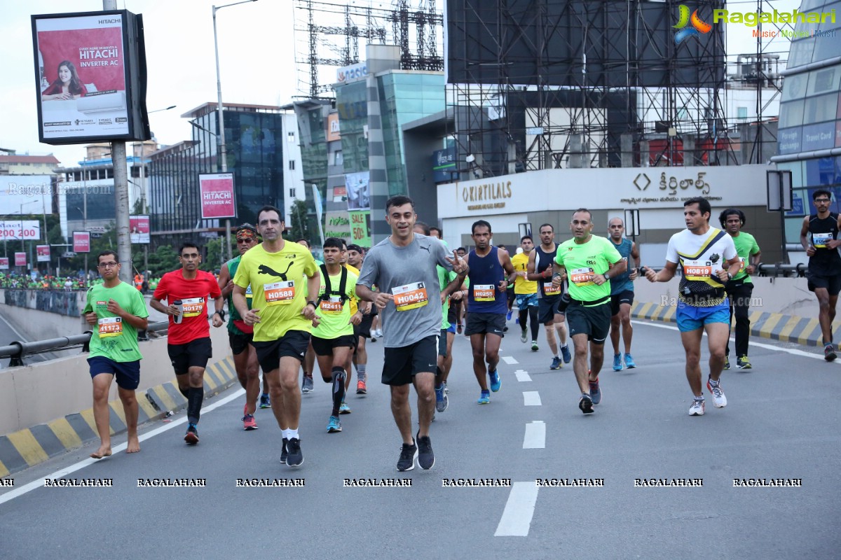 Airtel Hyderabad Marathon 2018 - FM, HM, 10K Run