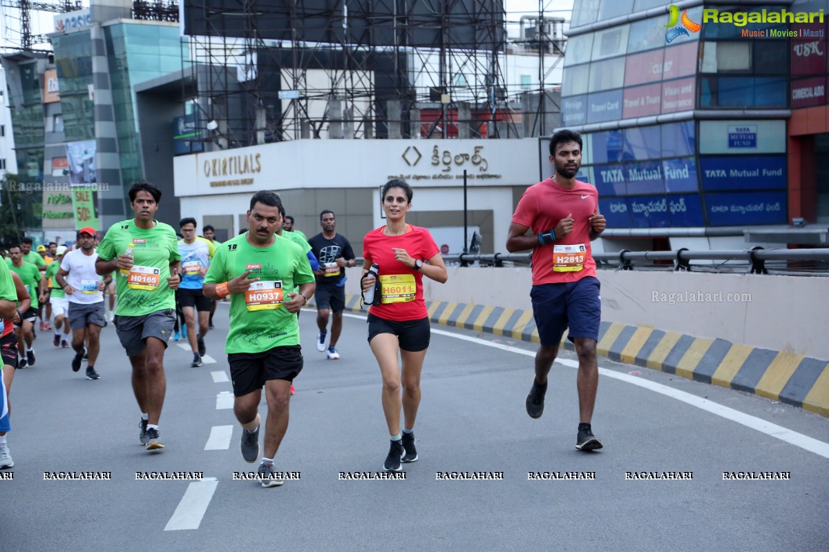 Airtel Hyderabad Marathon 2018 - FM, HM, 10K Run