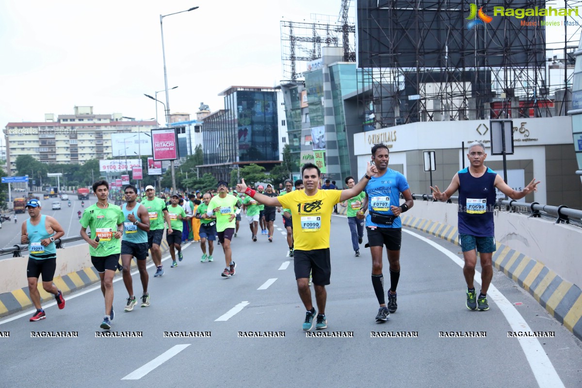 Airtel Hyderabad Marathon 2018 - FM, HM, 10K Run