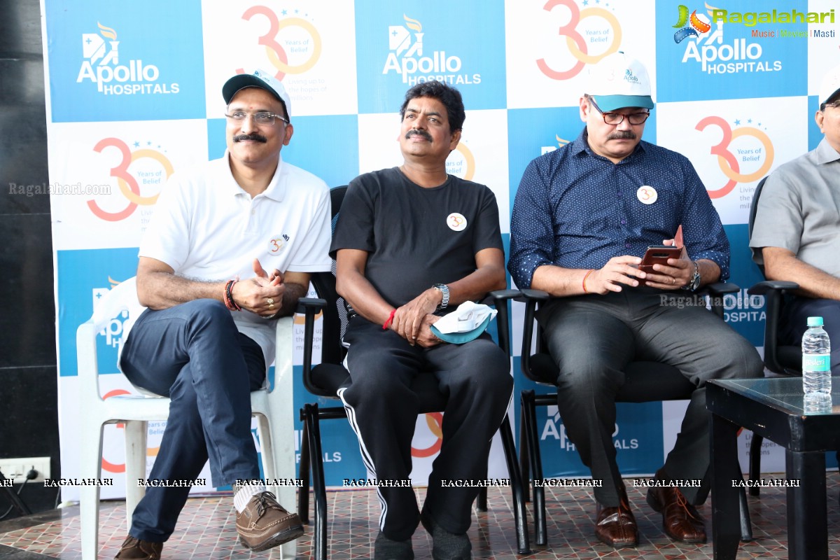 Apollo, Hyderabad, Commemorates 30 years of 'Touching lives' by Sensitizing Public on Road Safety!