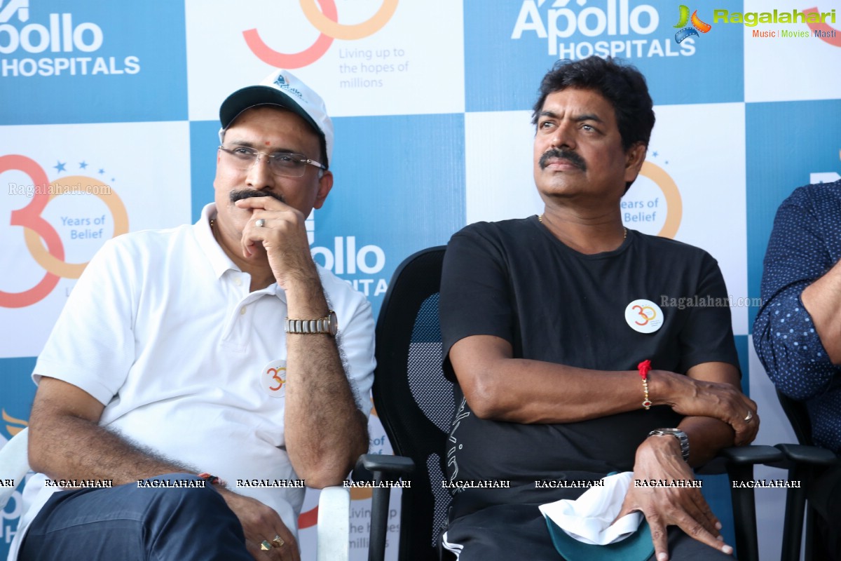 Apollo, Hyderabad, Commemorates 30 years of 'Touching lives' by Sensitizing Public on Road Safety!