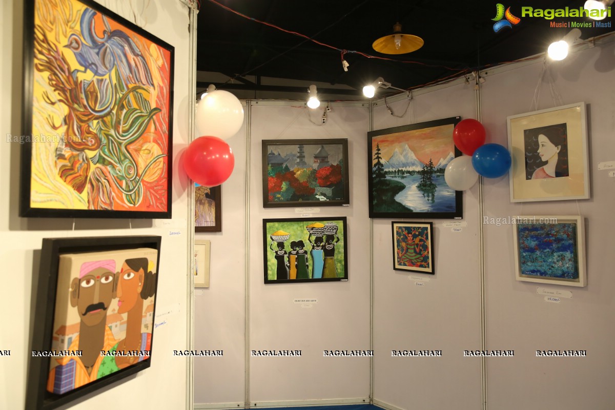 Art with a Heart Season-2 by Meera and GATI Art Express at GATI, Kothaguda, Hyderabad