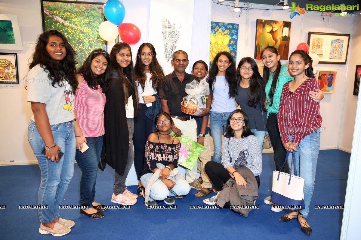 Art with a Heart Season-2 by Meera and GATI Art Express at GATI, Kothaguda, Hyderabad