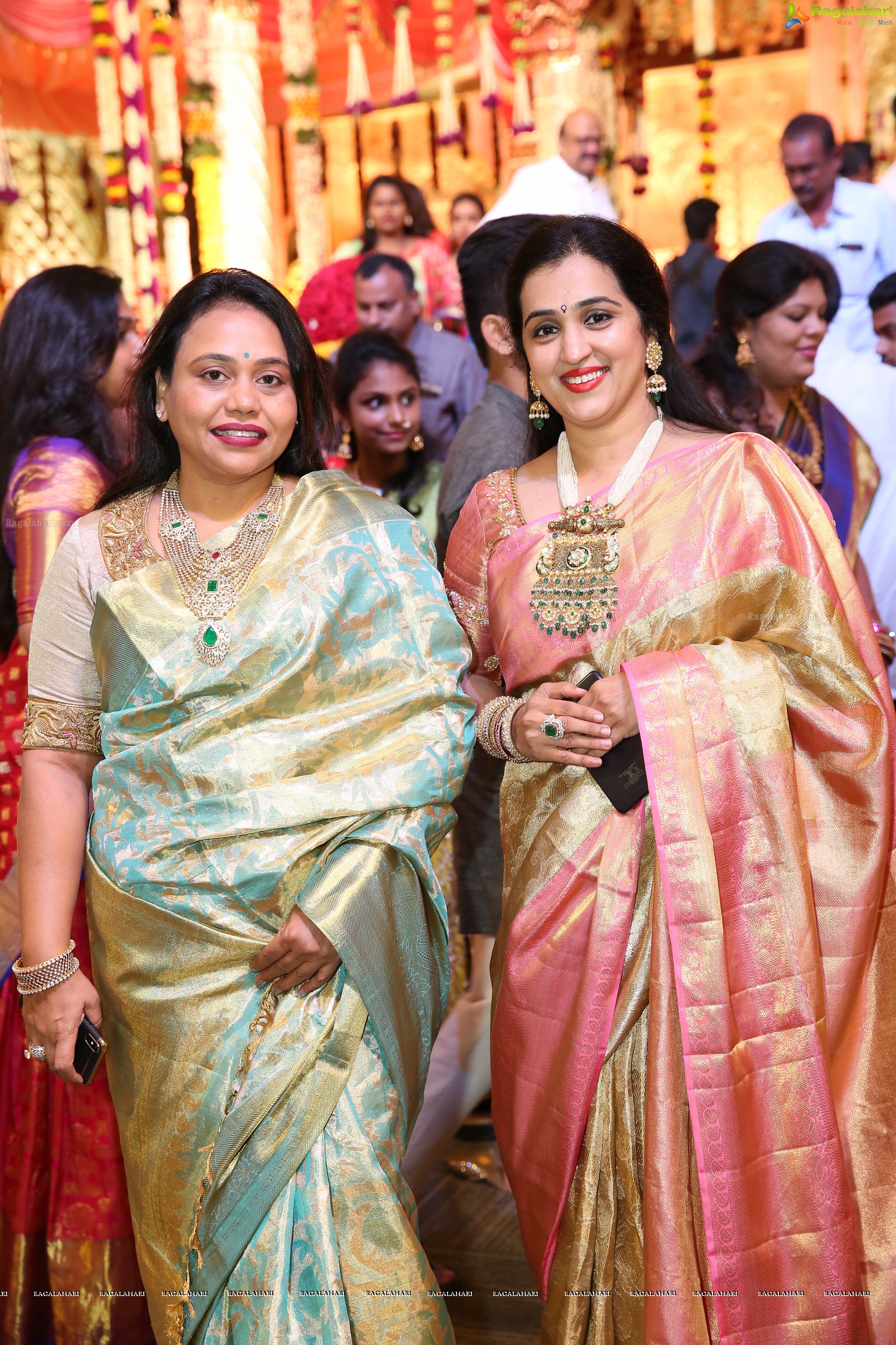 Bandla Ganesh Brother's Daughter Ashritha-Sai Pavan Wedding Ceremony at JRC Convention