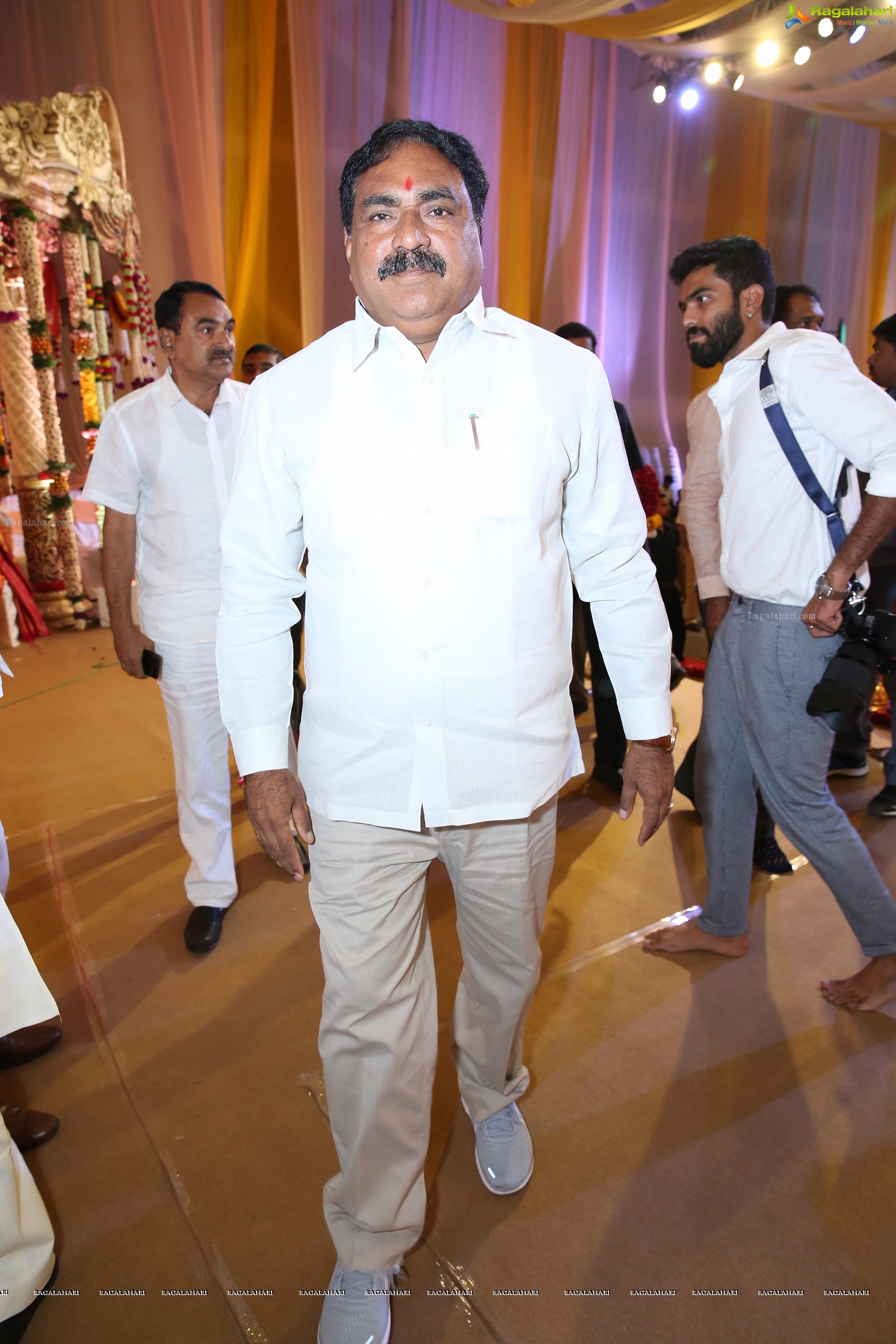 Bandla Ganesh Brother's Daughter Ashritha-Sai Pavan Wedding Ceremony at JRC Convention