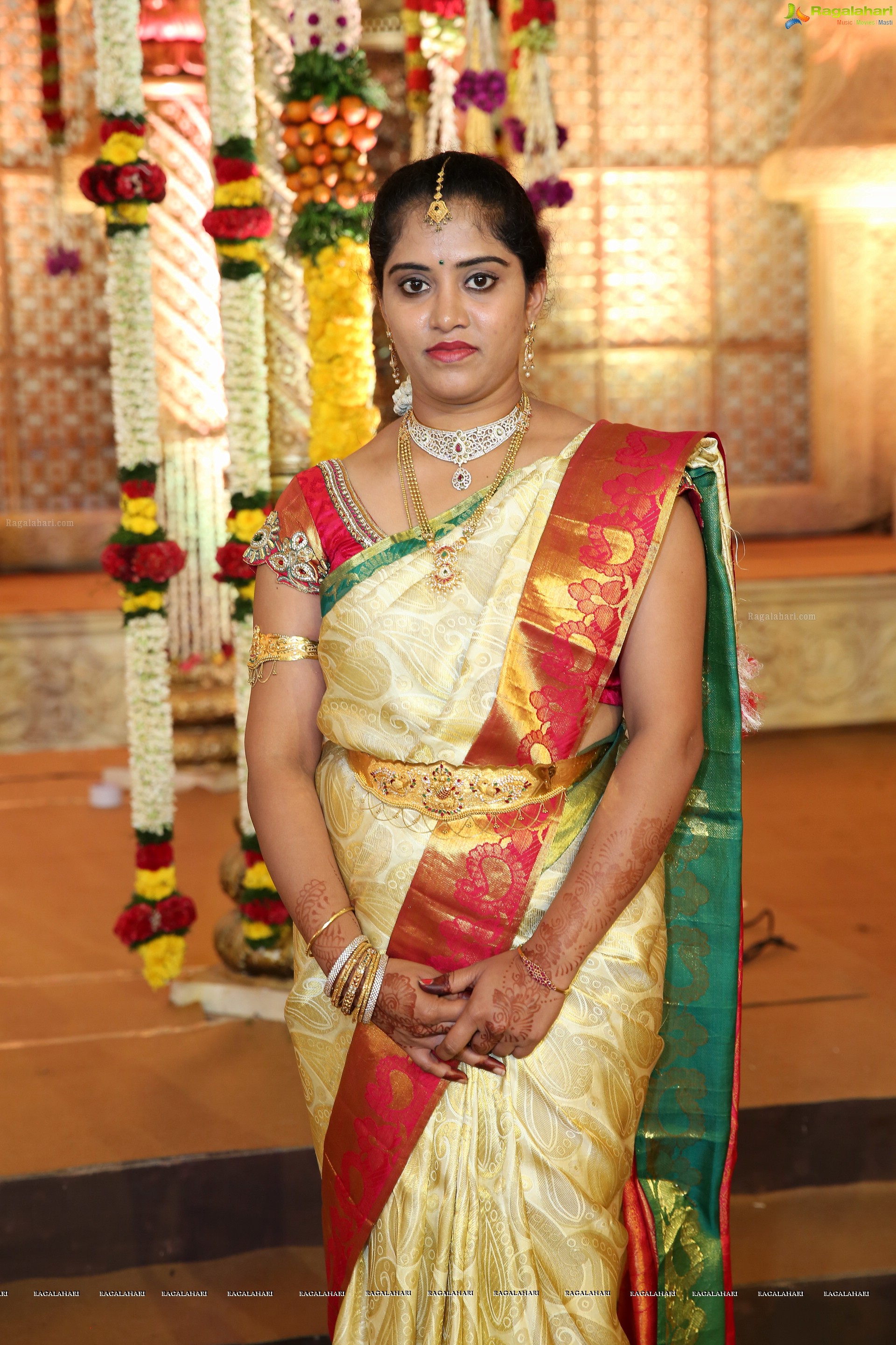 Bandla Ganesh Brother's Daughter Ashritha-Sai Pavan Wedding Ceremony at JRC Convention