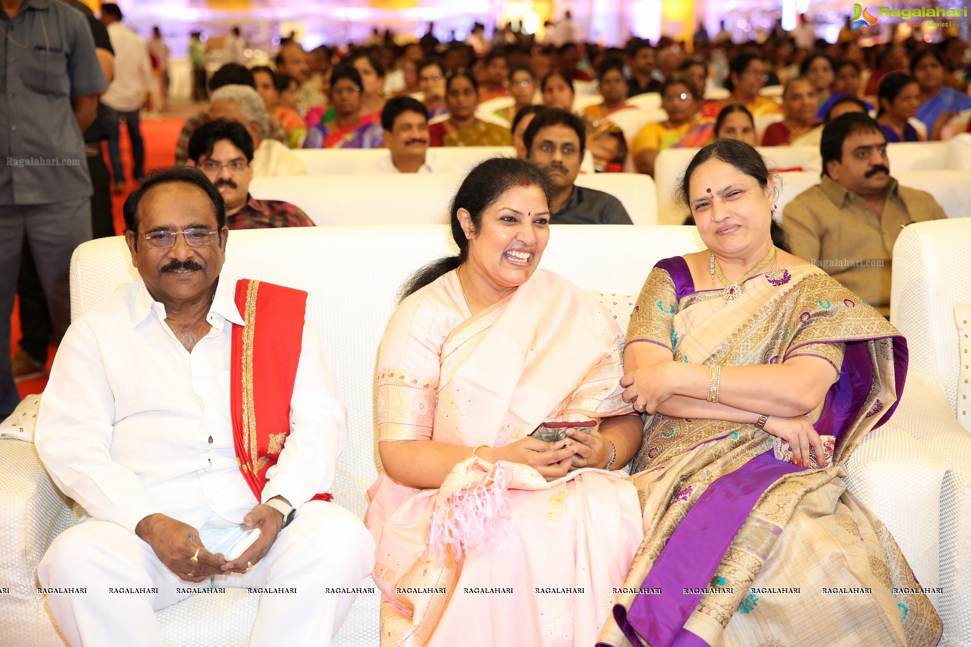 Bandla Ganesh Brother's Daughter Ashritha-Sai Pavan Wedding Ceremony at JRC Convention