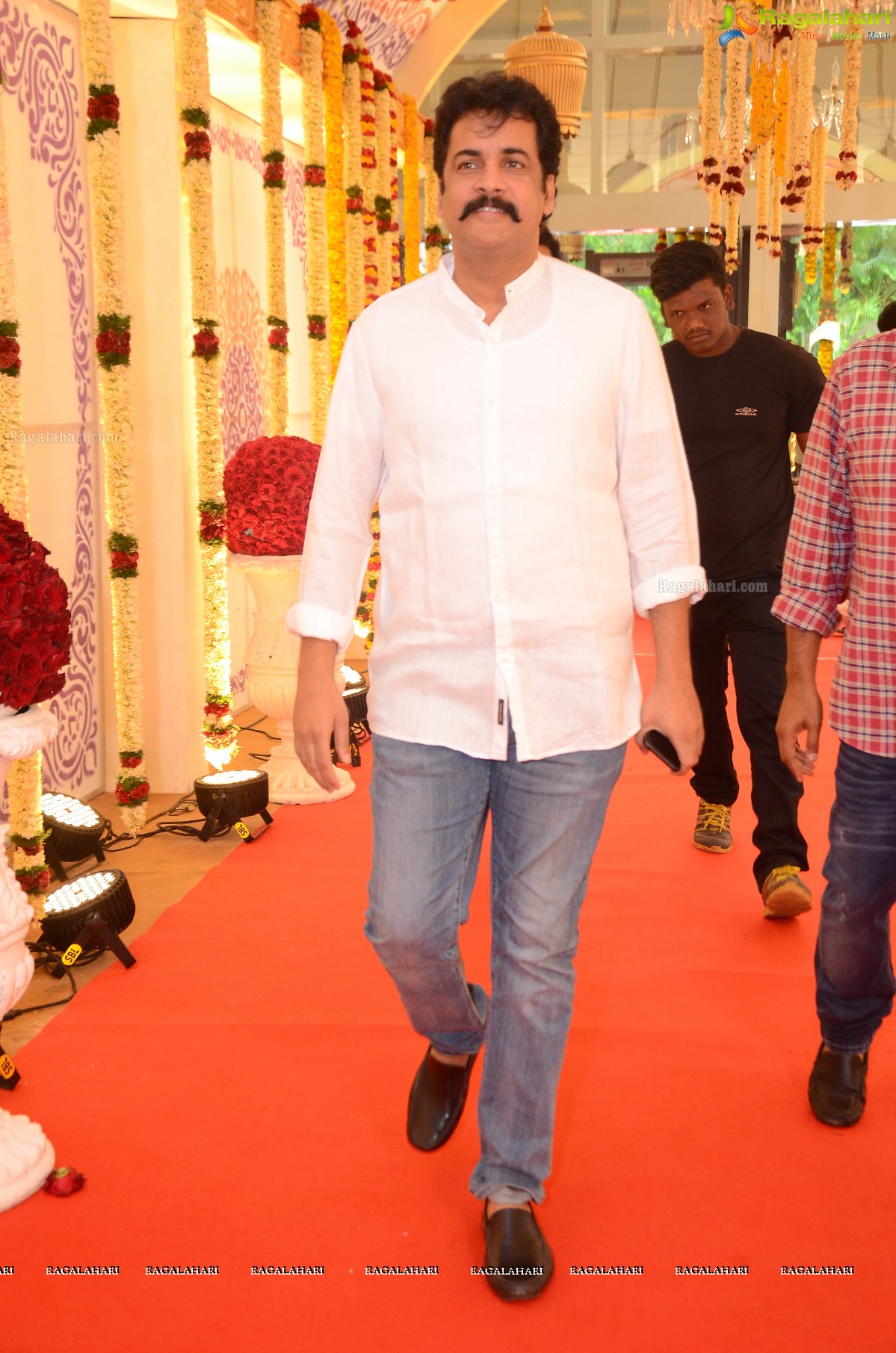 Bandla Ganesh Brother's Daughter Ashritha-Sai Pavan Wedding Ceremony at JRC Convention