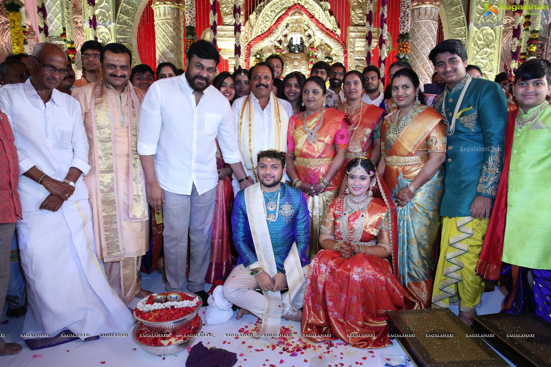 Bandla Ganesh Brother's Daughter Ashritha-Sai Pavan Wedding Ceremony at JRC Convention