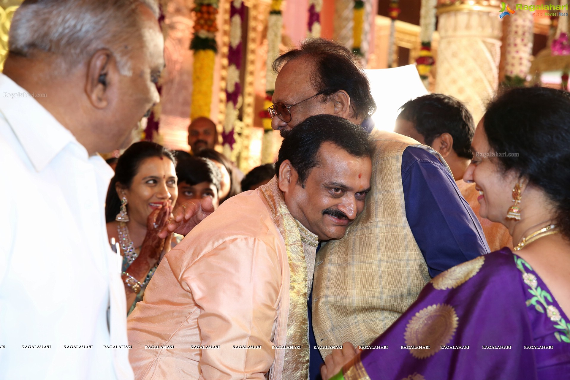 Bandla Ganesh Brother's Daughter Ashritha-Sai Pavan Wedding Ceremony at JRC Convention