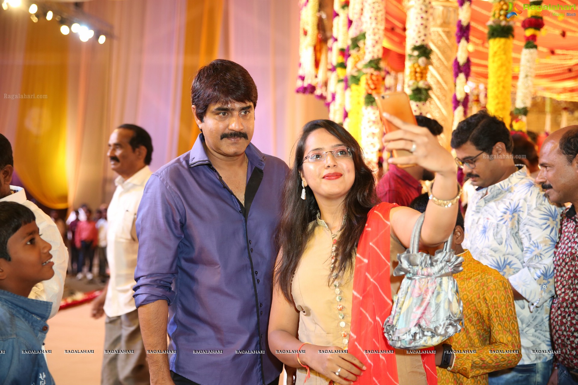 Bandla Ganesh Brother's Daughter Ashritha-Sai Pavan Wedding Ceremony at JRC Convention