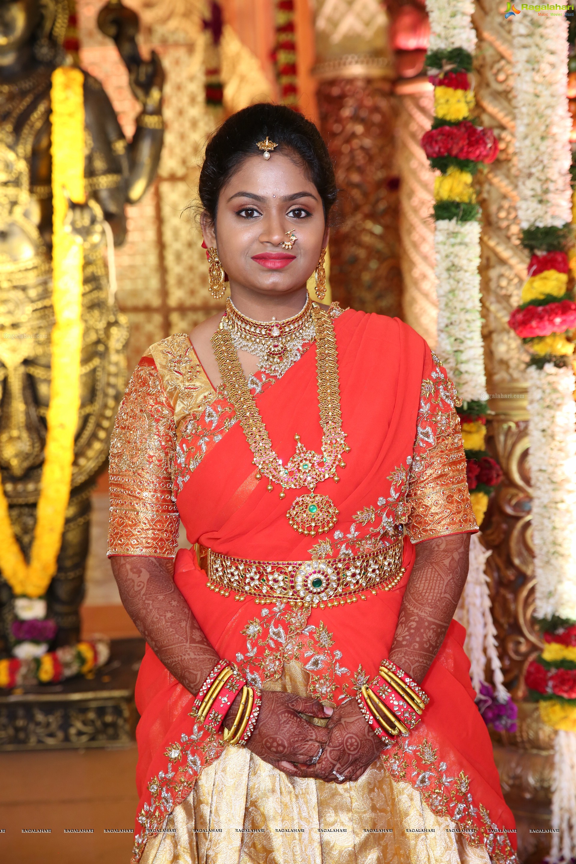 Bandla Ganesh Brother's Daughter Ashritha-Sai Pavan Wedding Ceremony at JRC Convention