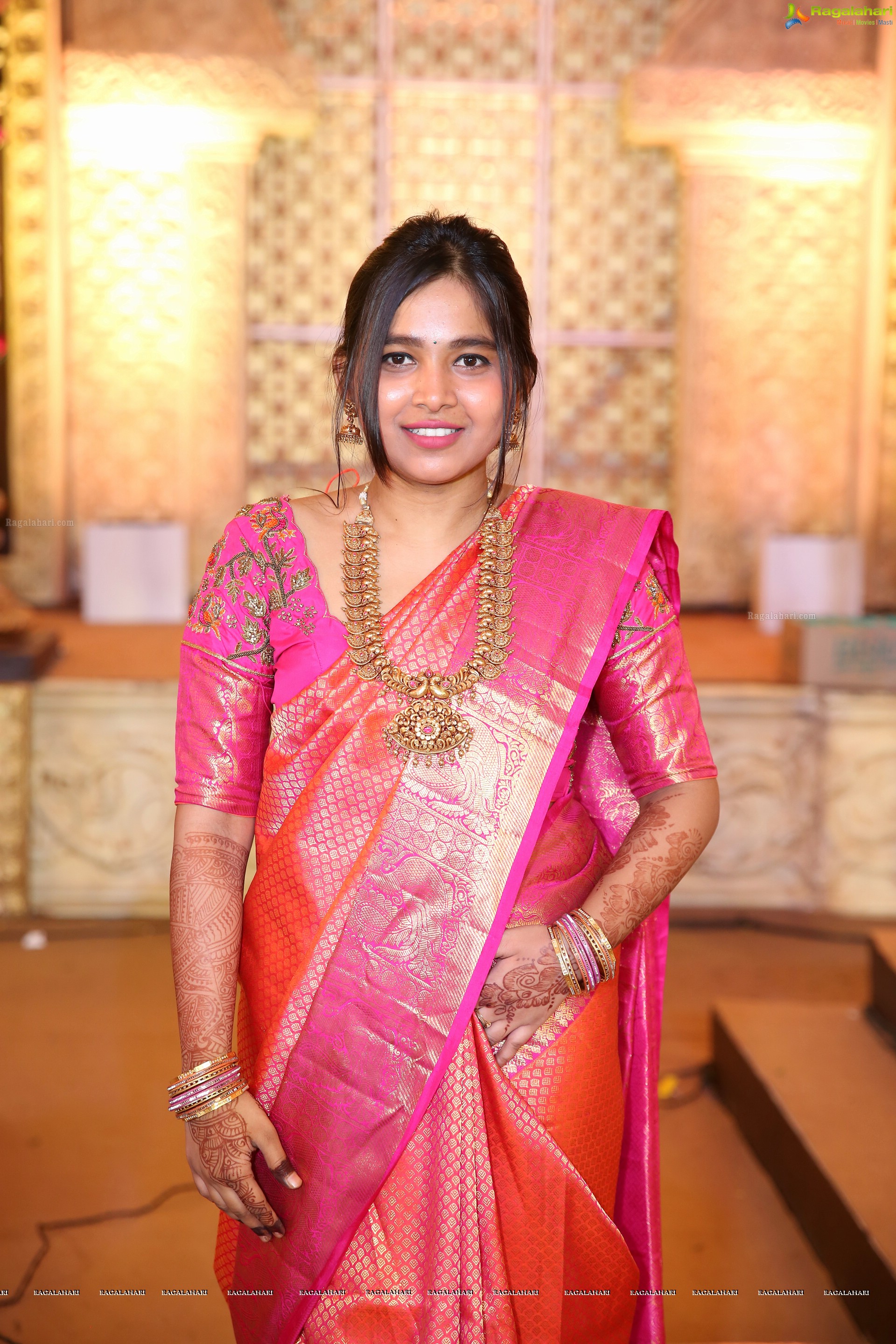 Bandla Ganesh Brother's Daughter Ashritha-Sai Pavan Wedding Ceremony at JRC Convention