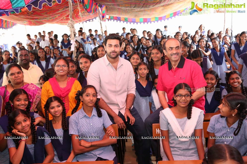 Project 511 - Donation of 25,000 benches for Govt Schools at Govt High School, Banjara Hills, Hyderabad