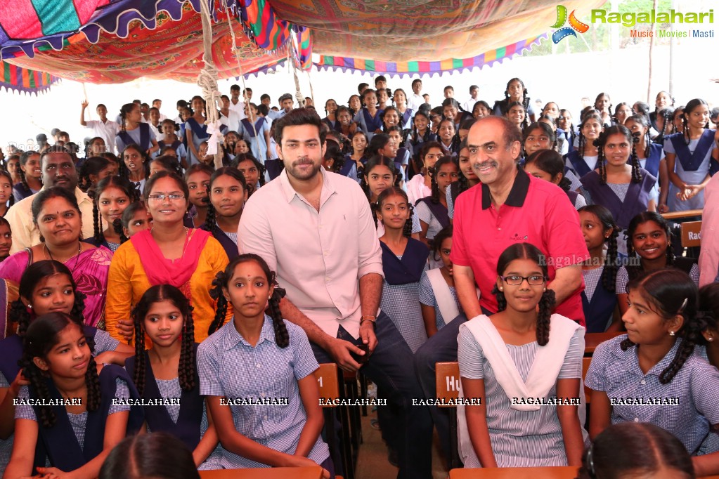 Project 511 - Donation of 25,000 benches for Govt Schools at Govt High School, Banjara Hills, Hyderabad