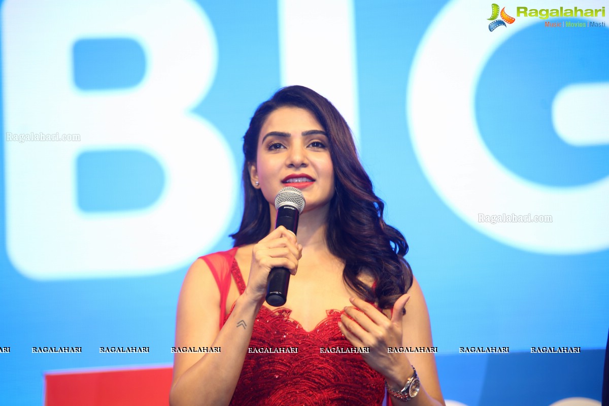 Big C Press Meet with Samantha Akkineni