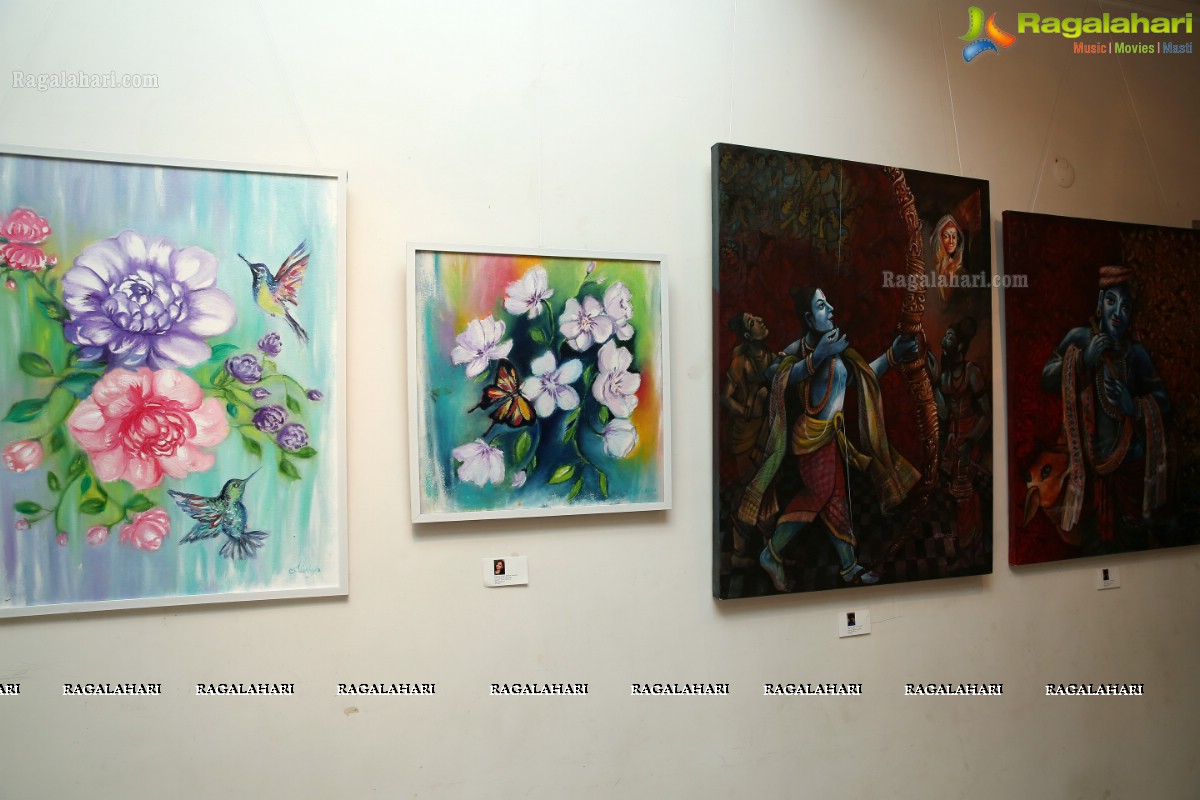 Colour Spectra - 2 - An Art Exhibition at ICCR Art Gallery