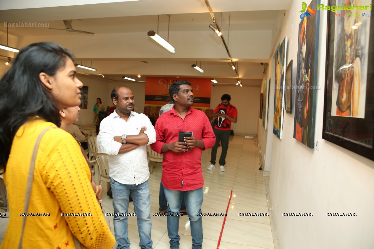 Colour Spectra - 2 - An Art Exhibition at ICCR Art Gallery