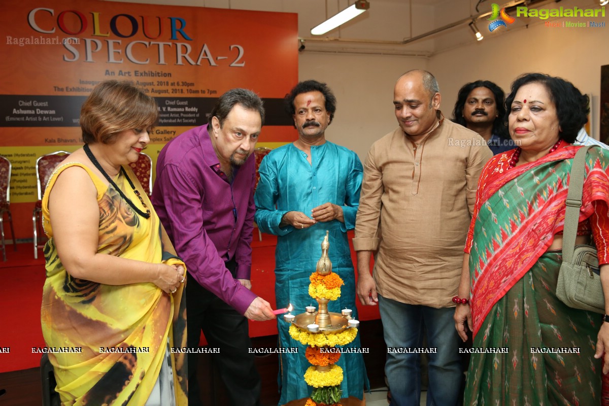 Colour Spectra - 2 - An Art Exhibition at ICCR Art Gallery