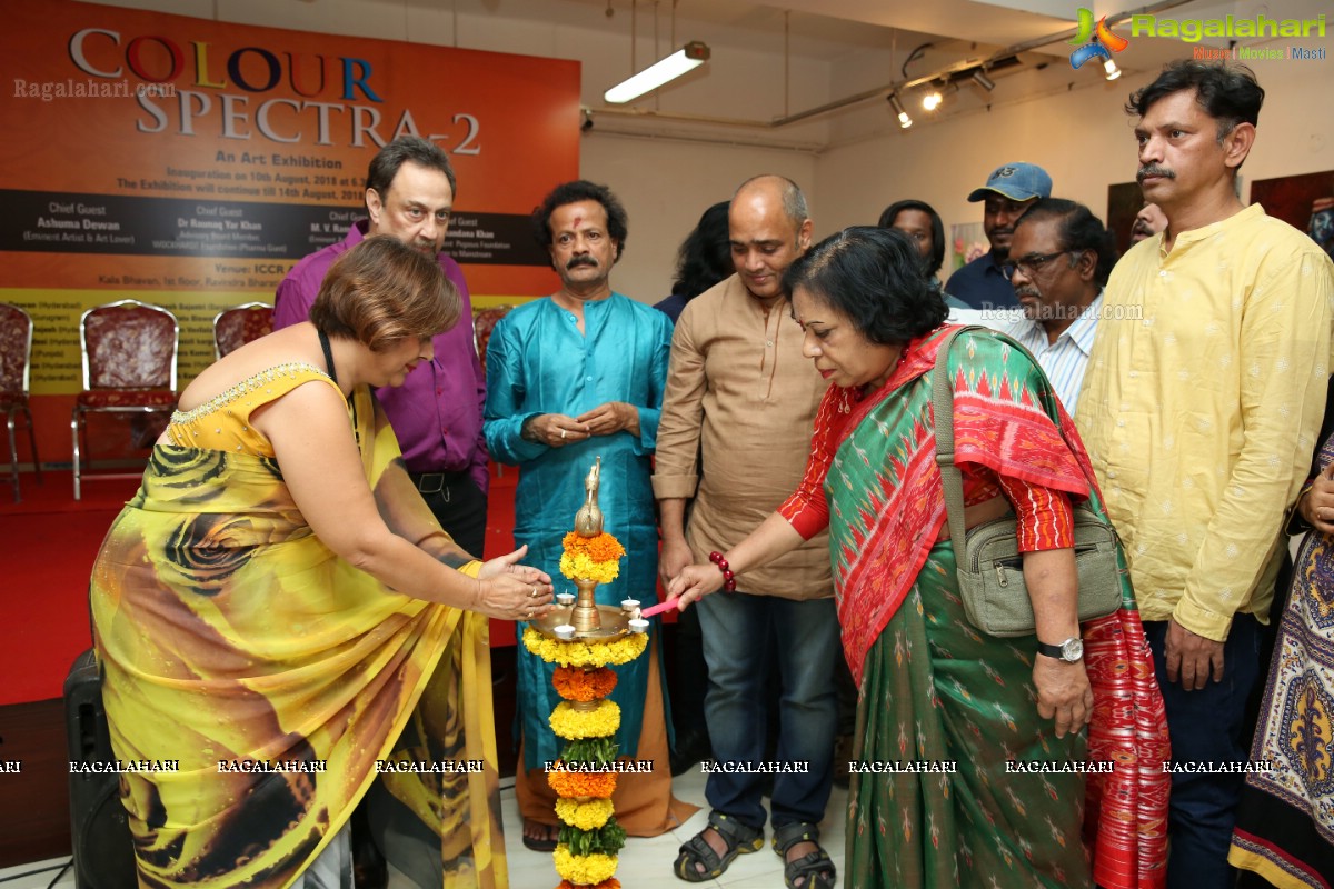 Colour Spectra - 2 - An Art Exhibition at ICCR Art Gallery