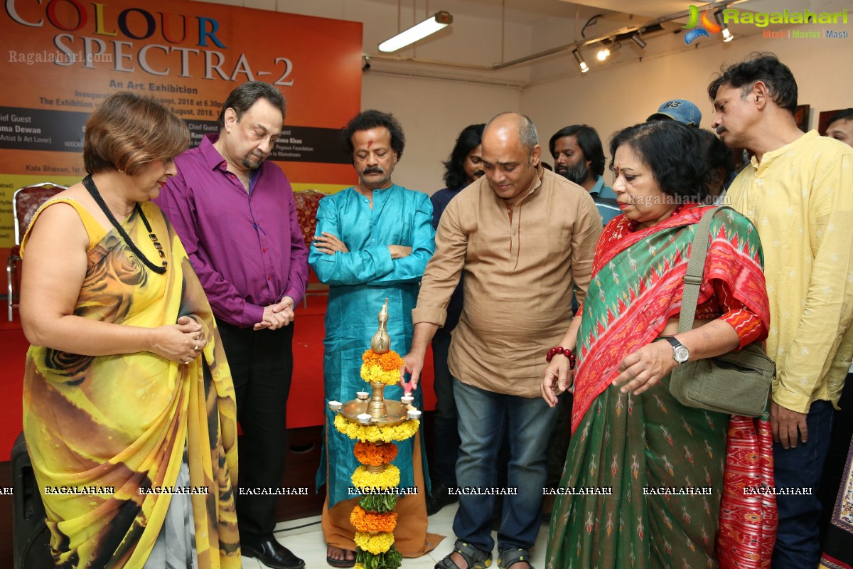 Colour Spectra - 2 - An Art Exhibition at ICCR Art Gallery