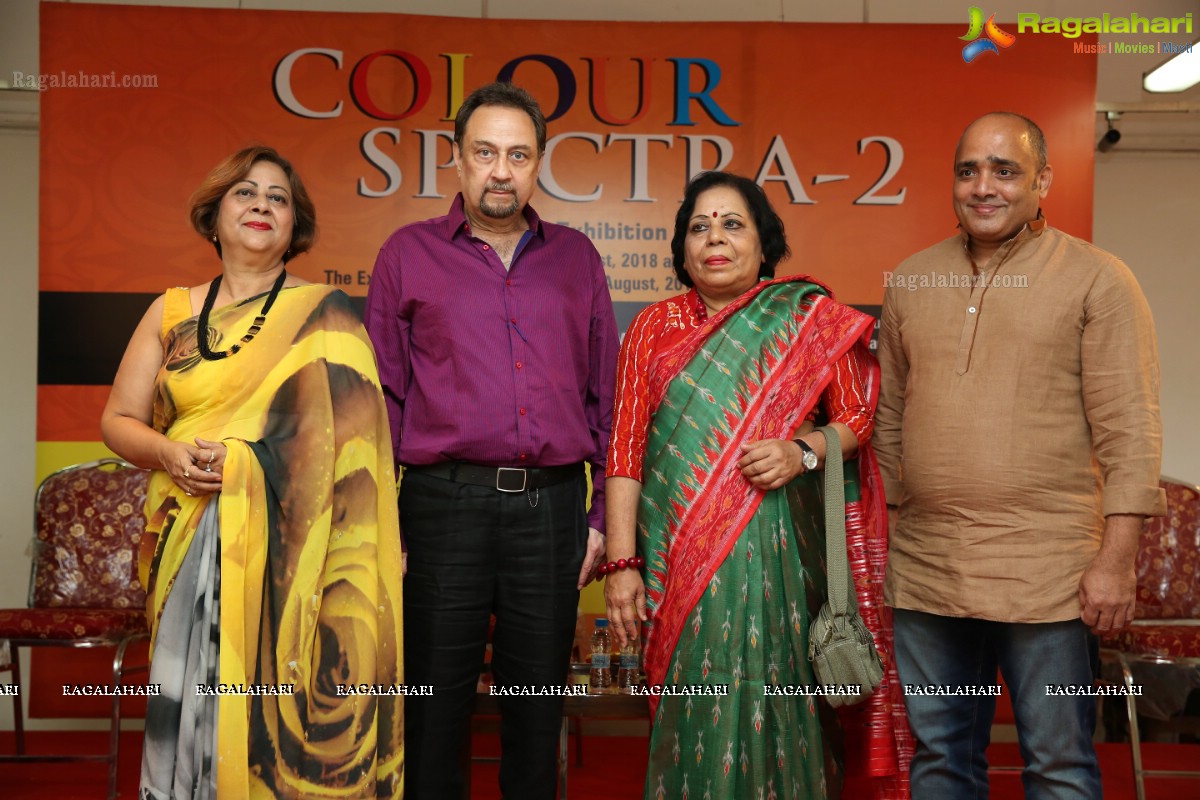 Colour Spectra - 2 - An Art Exhibition at ICCR Art Gallery