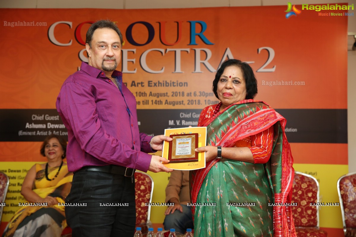 Colour Spectra - 2 - An Art Exhibition at ICCR Art Gallery