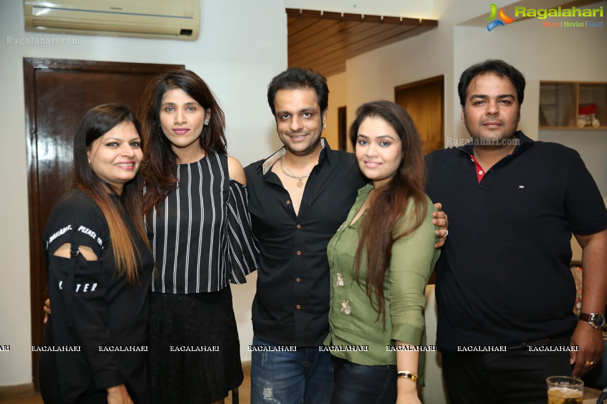 Disha Gawri Surprise Birthday Party at Trendset Valley View Apartment, Banjara Hills, Hyderabad