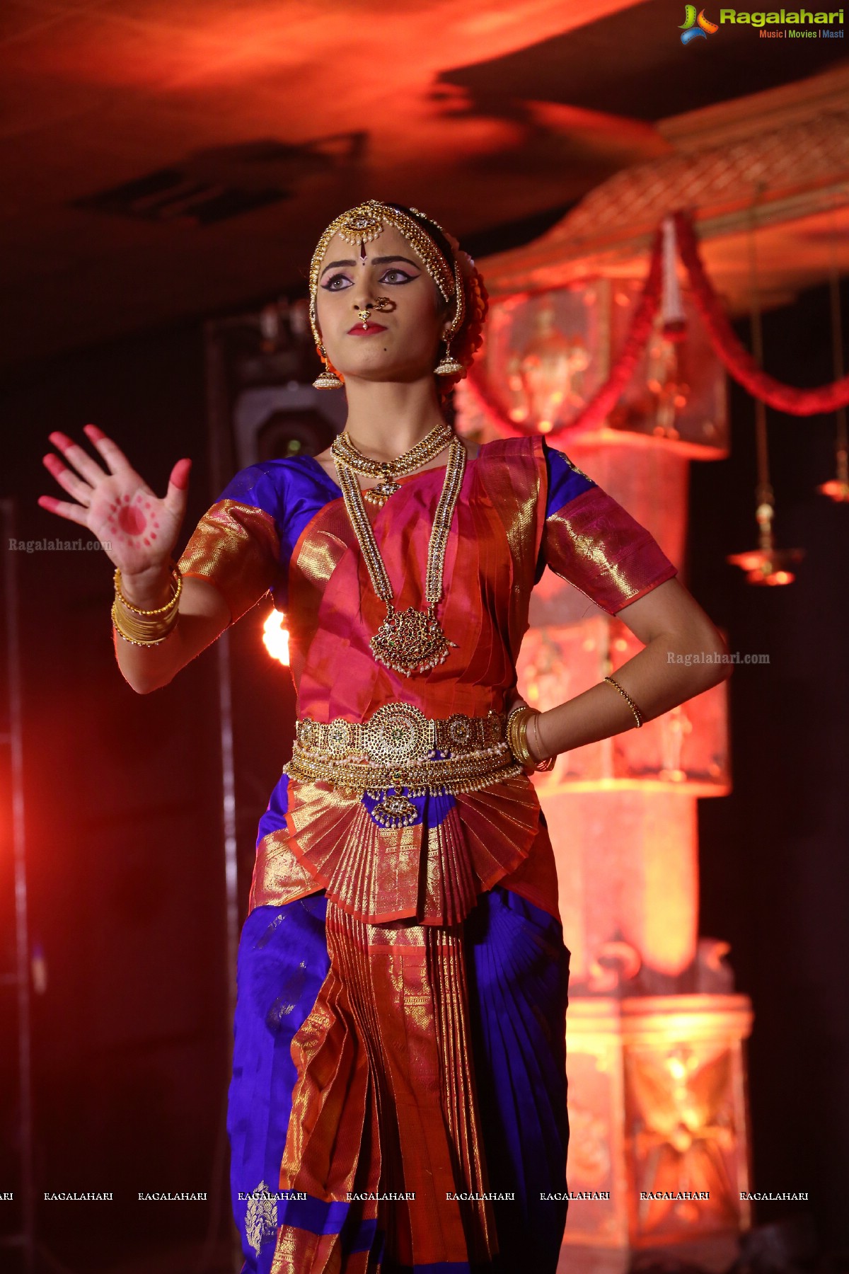 Solo Bharatanatyam Performance by Divya at Nizamia Observatory Campus, Hyderabad