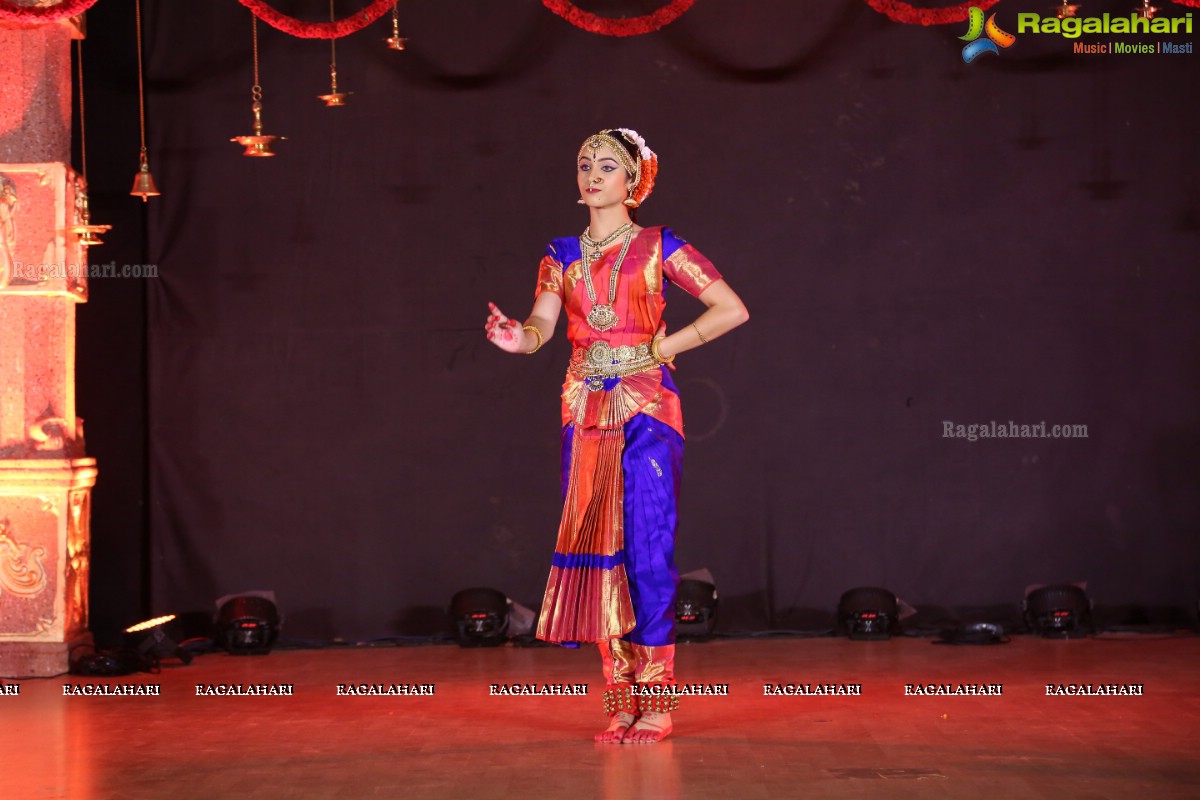 Solo Bharatanatyam Performance by Divya at Nizamia Observatory Campus, Hyderabad