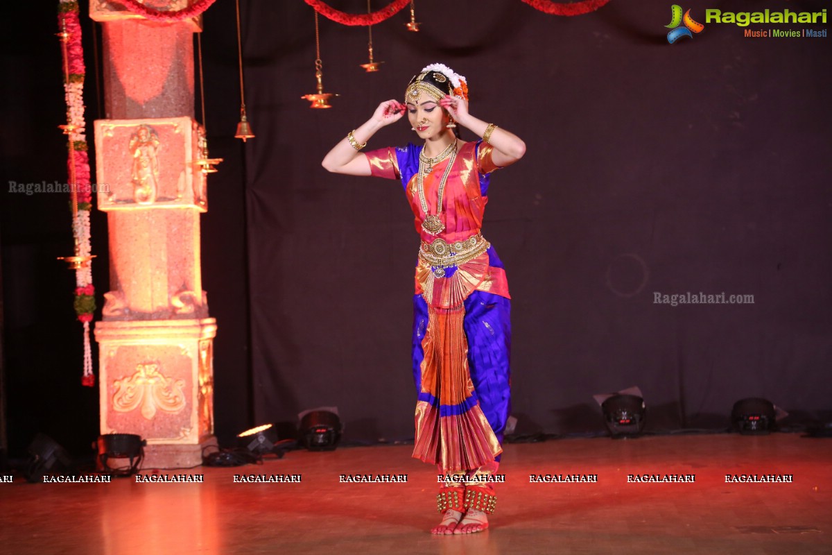 Solo Bharatanatyam Performance by Divya at Nizamia Observatory Campus, Hyderabad