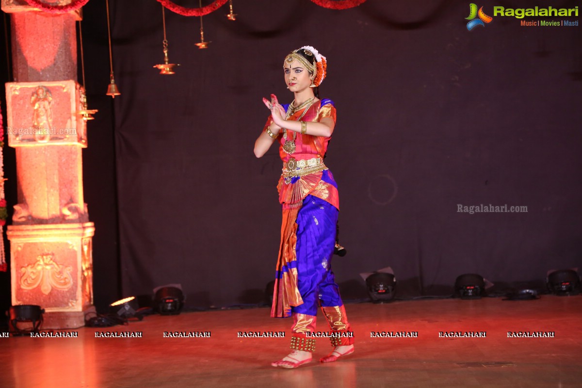 Solo Bharatanatyam Performance by Divya at Nizamia Observatory Campus, Hyderabad