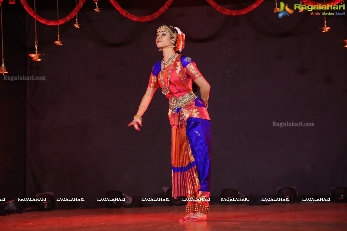 Solo Bharatanatyam Performance by Divya at Nizamia Observatory Campus, Hyderabad