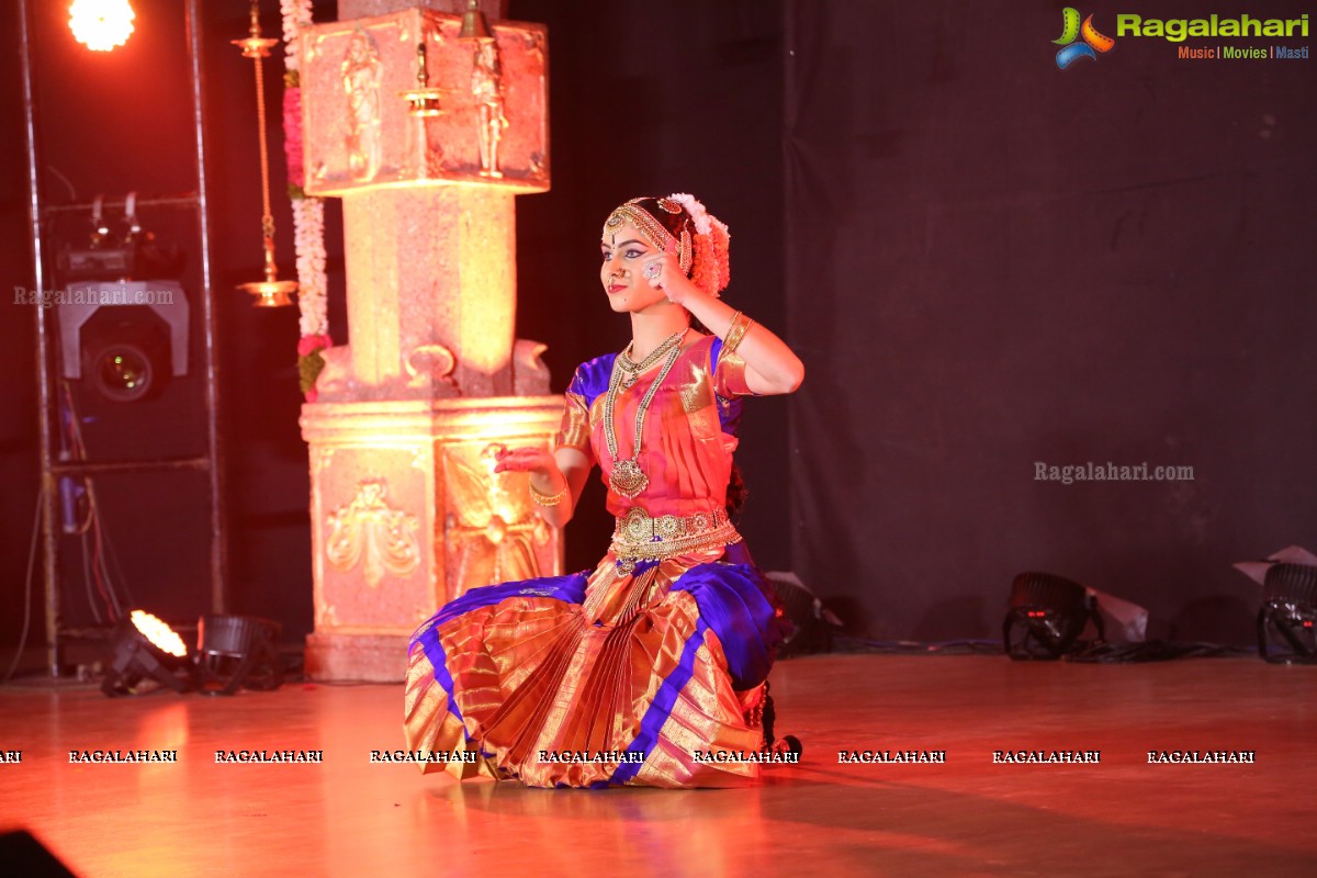 Solo Bharatanatyam Performance by Divya at Nizamia Observatory Campus, Hyderabad