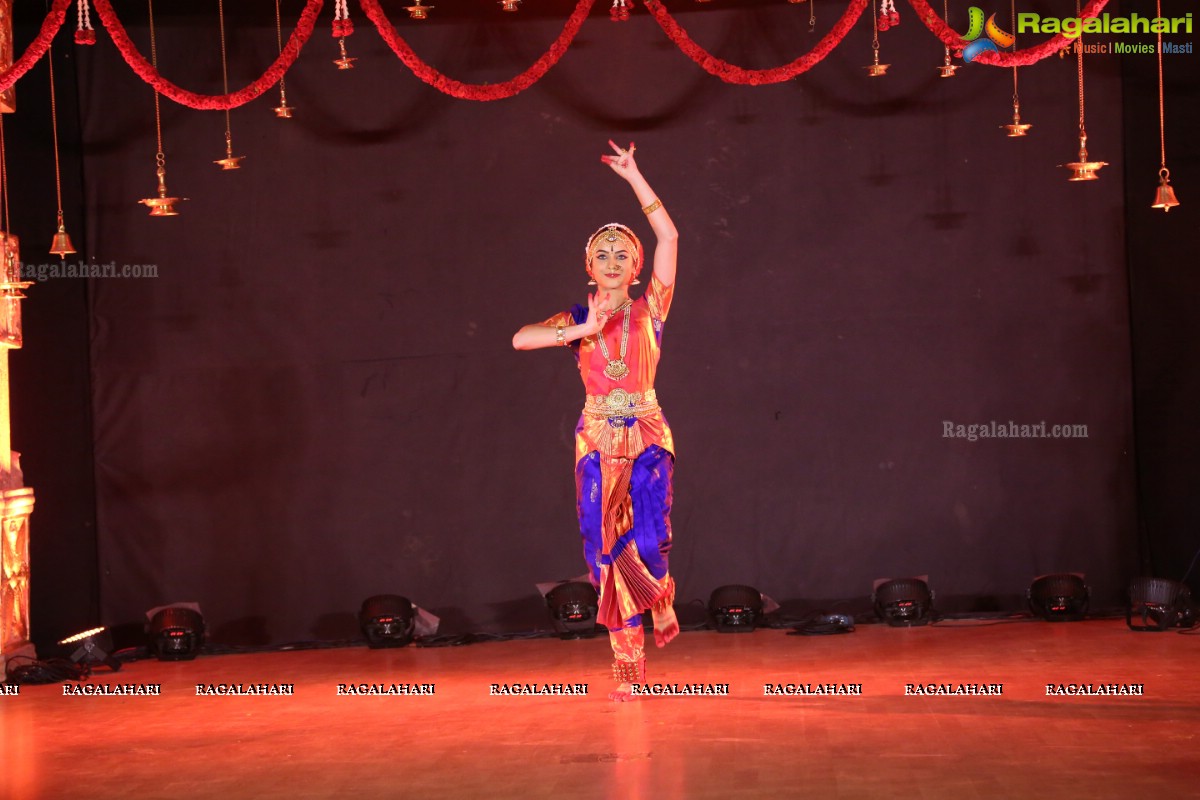 Solo Bharatanatyam Performance by Divya at Nizamia Observatory Campus, Hyderabad