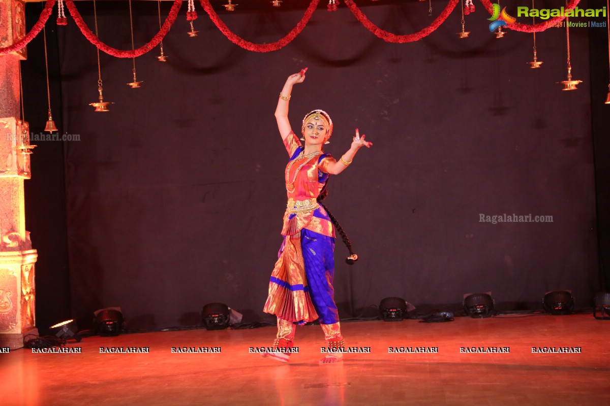 Solo Bharatanatyam Performance by Divya at Nizamia Observatory Campus, Hyderabad