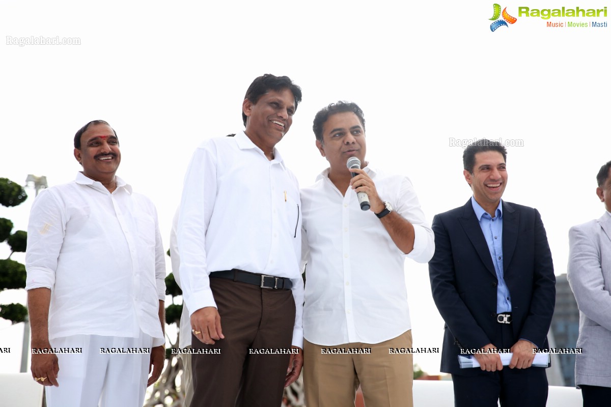 Mana Durgam Cheruvu inaugurated by Shri K.T. Rama Rao