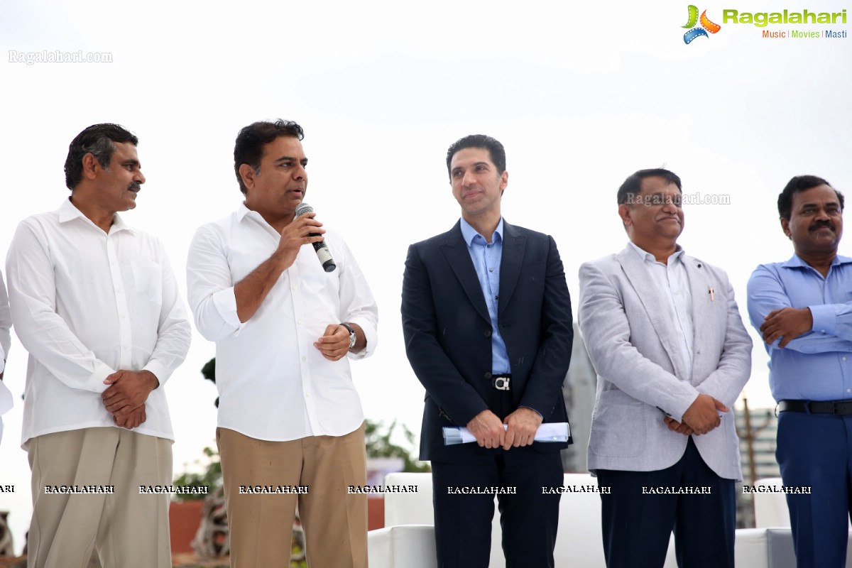 Mana Durgam Cheruvu inaugurated by Shri K.T. Rama Rao