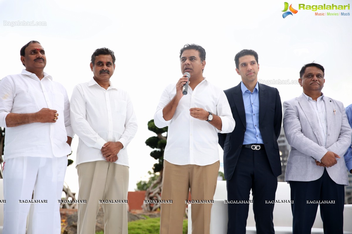 Mana Durgam Cheruvu inaugurated by Shri K.T. Rama Rao