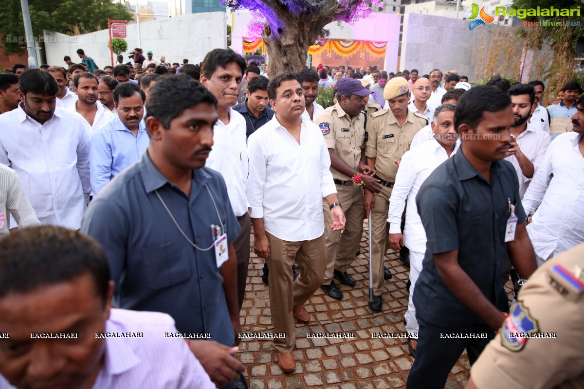 Mana Durgam Cheruvu inaugurated by Shri K.T. Rama Rao