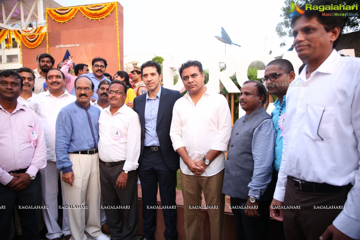 Mana Durgam Cheruvu inaugurated by Shri K.T. Rama Rao