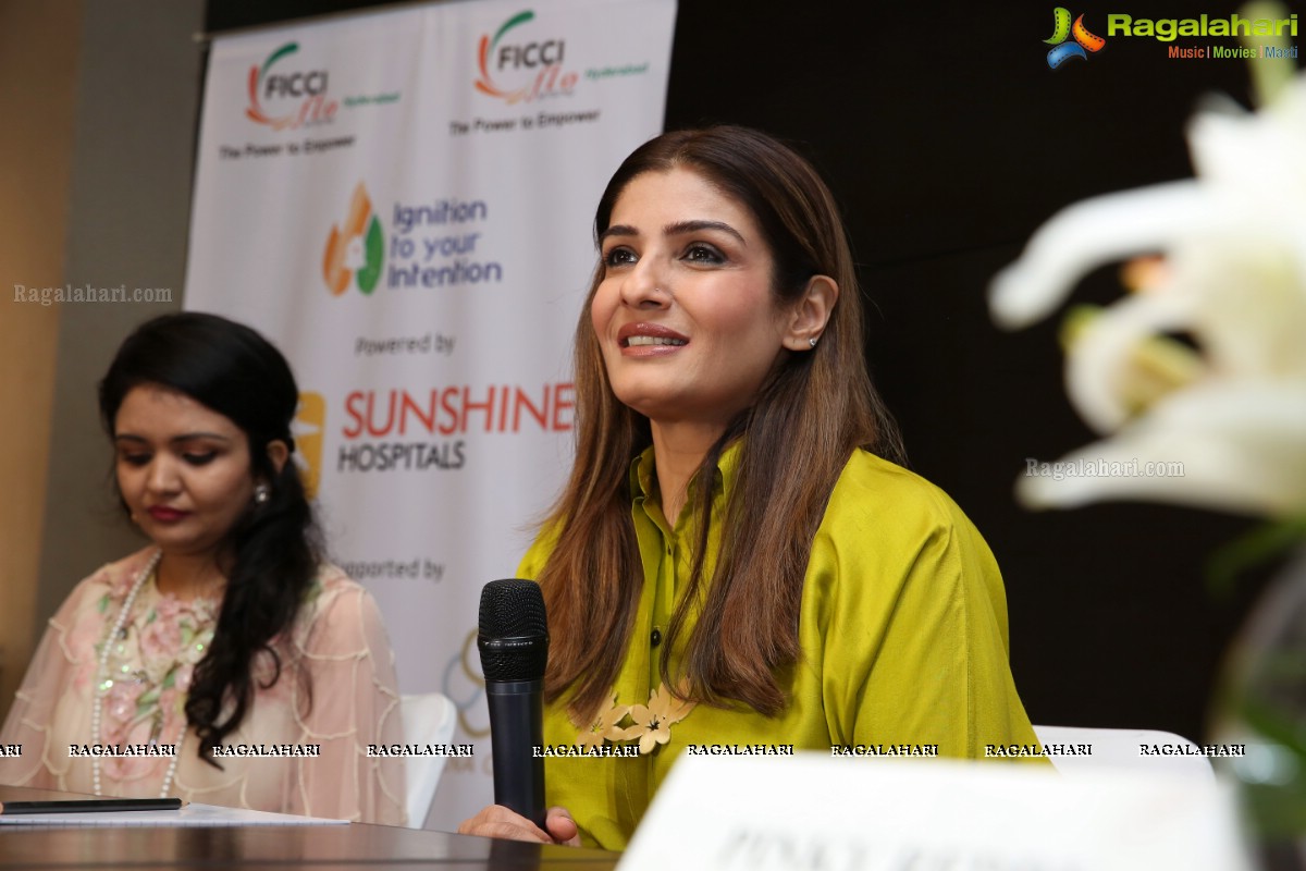 FICCI YFLO - Interactive Session with Raveena Tandon