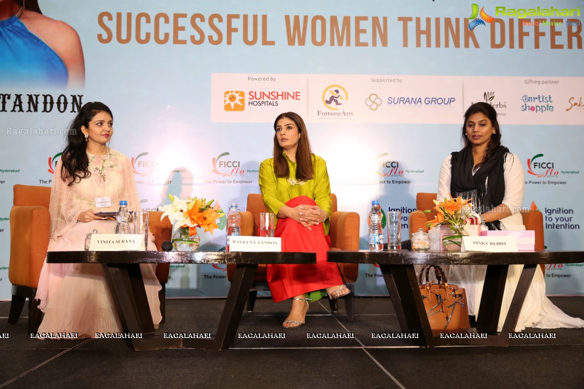 FICCI YFLO - Interactive Session with Raveena Tandon