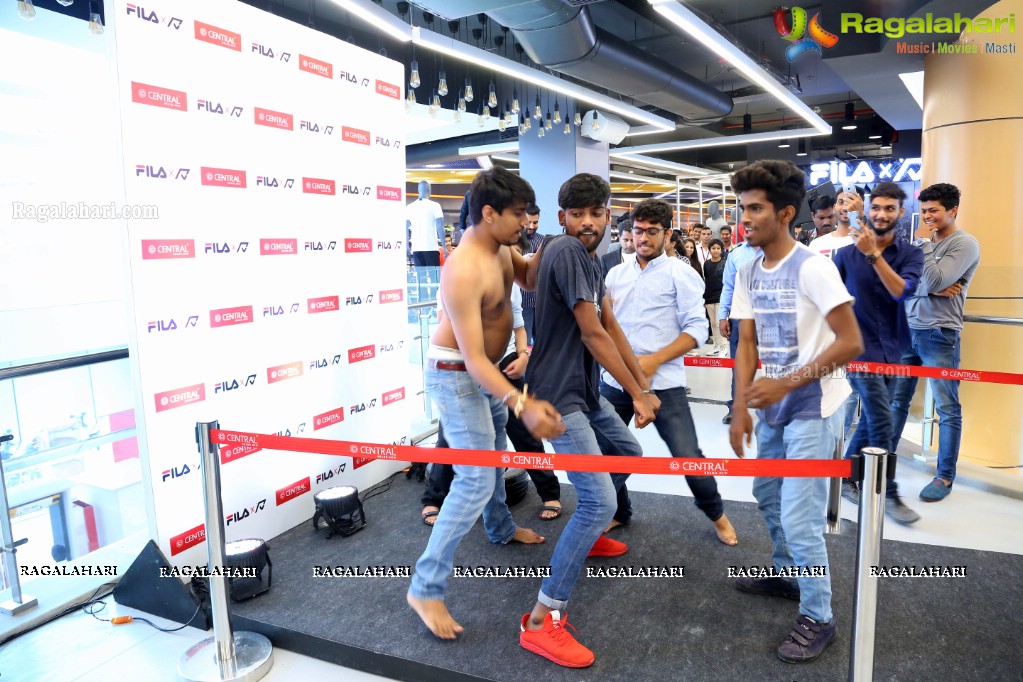 FILA’s Motorsport Collection Launch By Rannvijay Singha @ Mana Central, Punjagutta