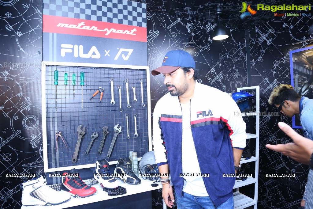 FILA’s Motorsport Collection Launch By Rannvijay Singha @ Mana Central, Punjagutta