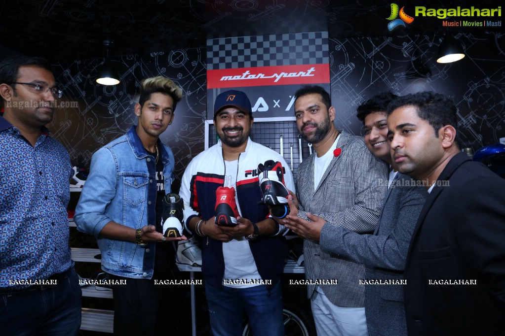 FILA’s Motorsport Collection Launch By Rannvijay Singha @ Mana Central, Punjagutta