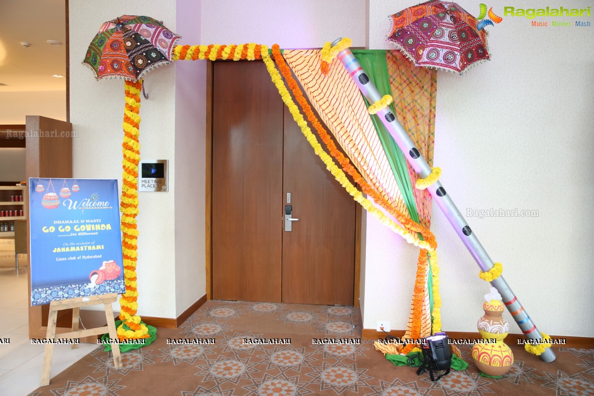 Go Go Govinda - Janmasthami Celebrations by Lions Club of Hyderabad at Hyatt Place, Hyderabad