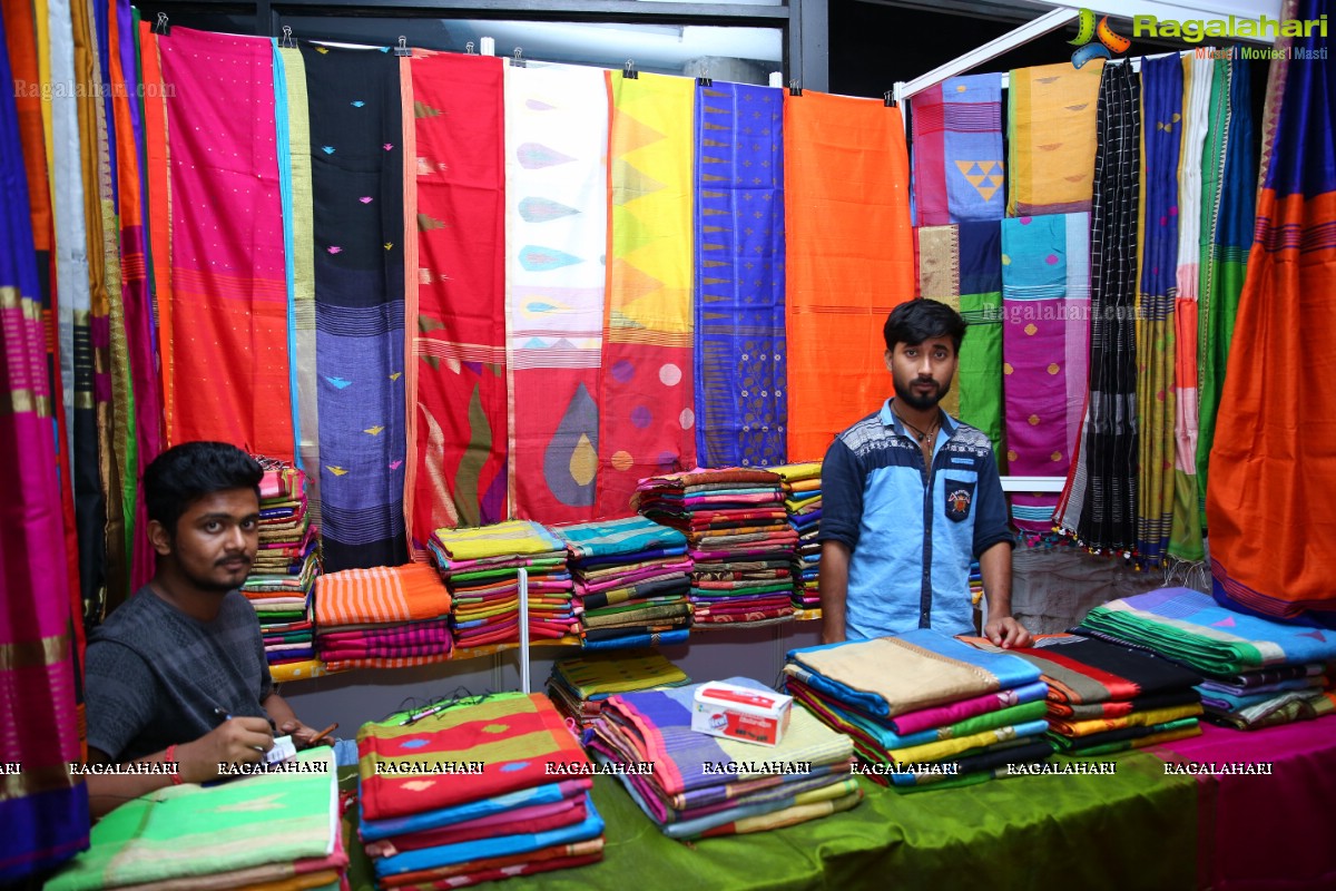 Actress Sony Charishta & Socialite Neelima Vemula Launched National Silk Expo-2018