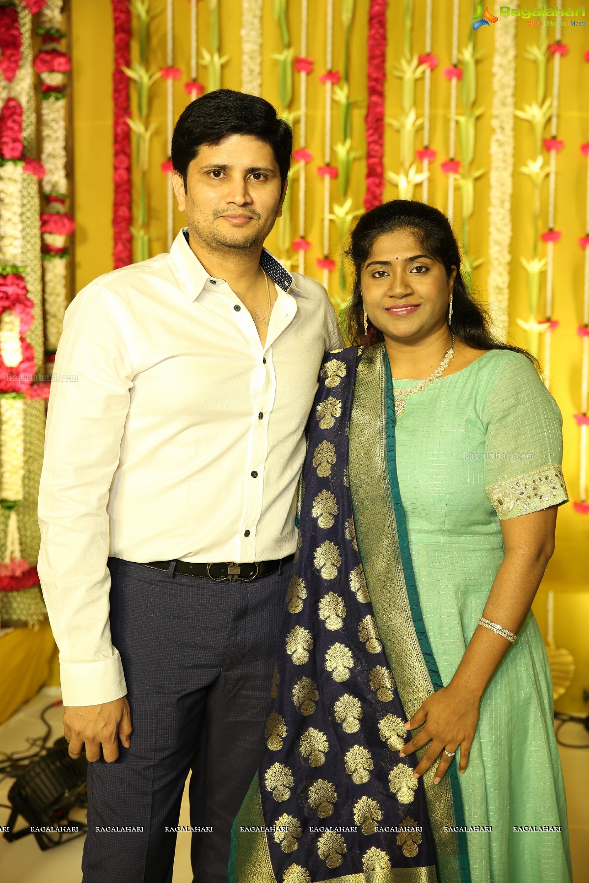 Grand Wedding of Harika with Karteek at N Convention, Hyderabad