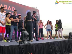 Hrithik Roshan Promotes Fitness At Inorbit Mall